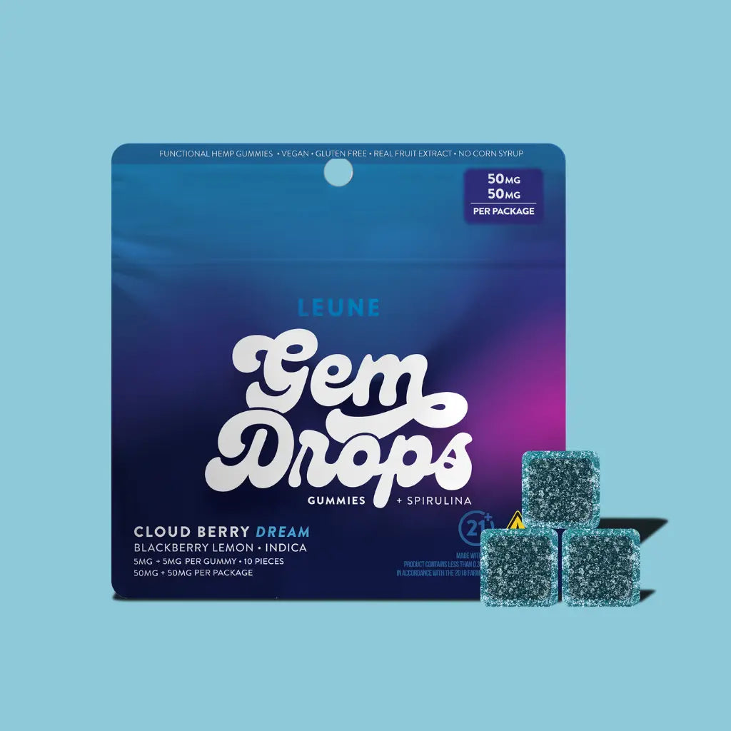 Cloud Berry Gem Drop - 10 Piece Bag - LEUNE Lab