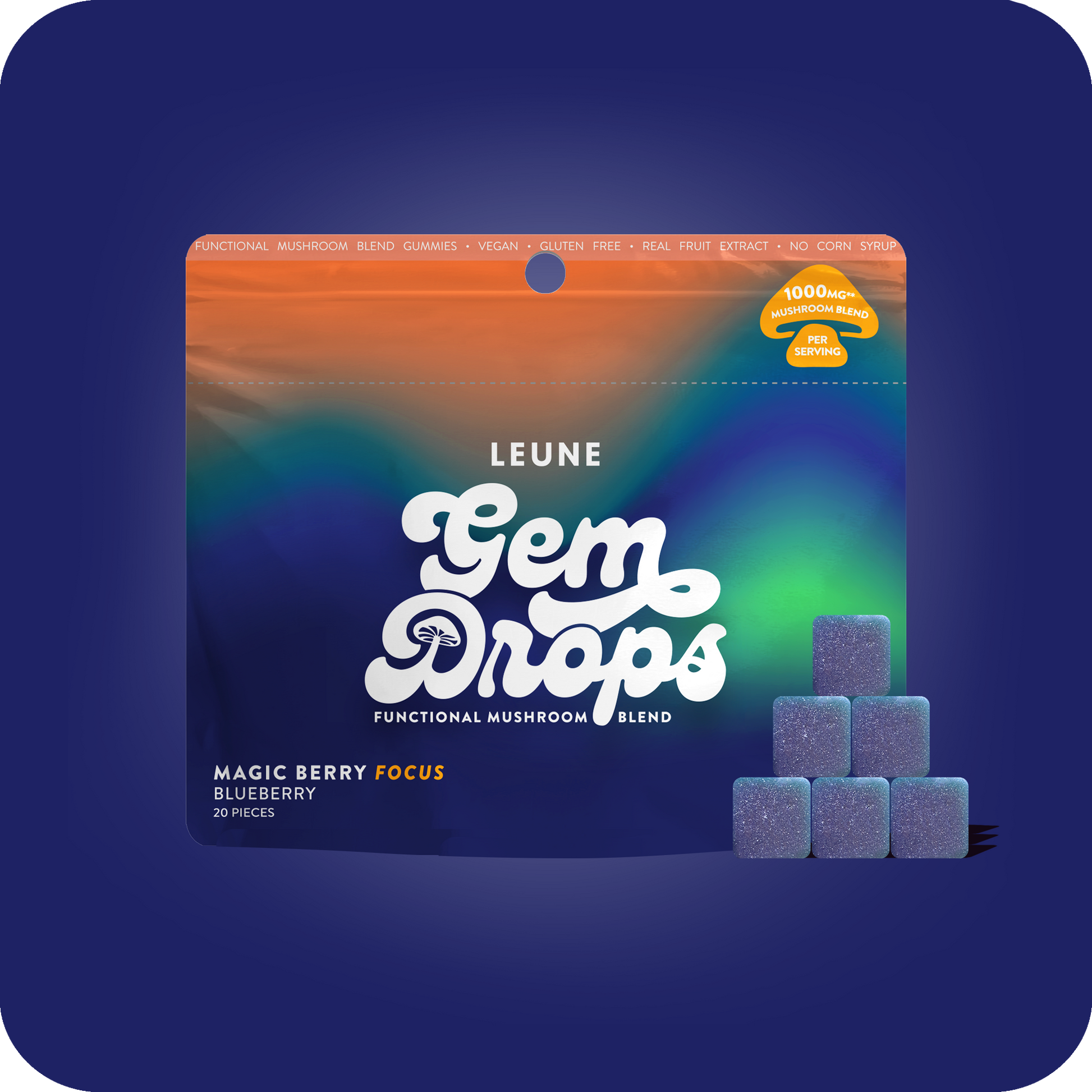 Magic Berry Gem Drops - LEUNE Lab