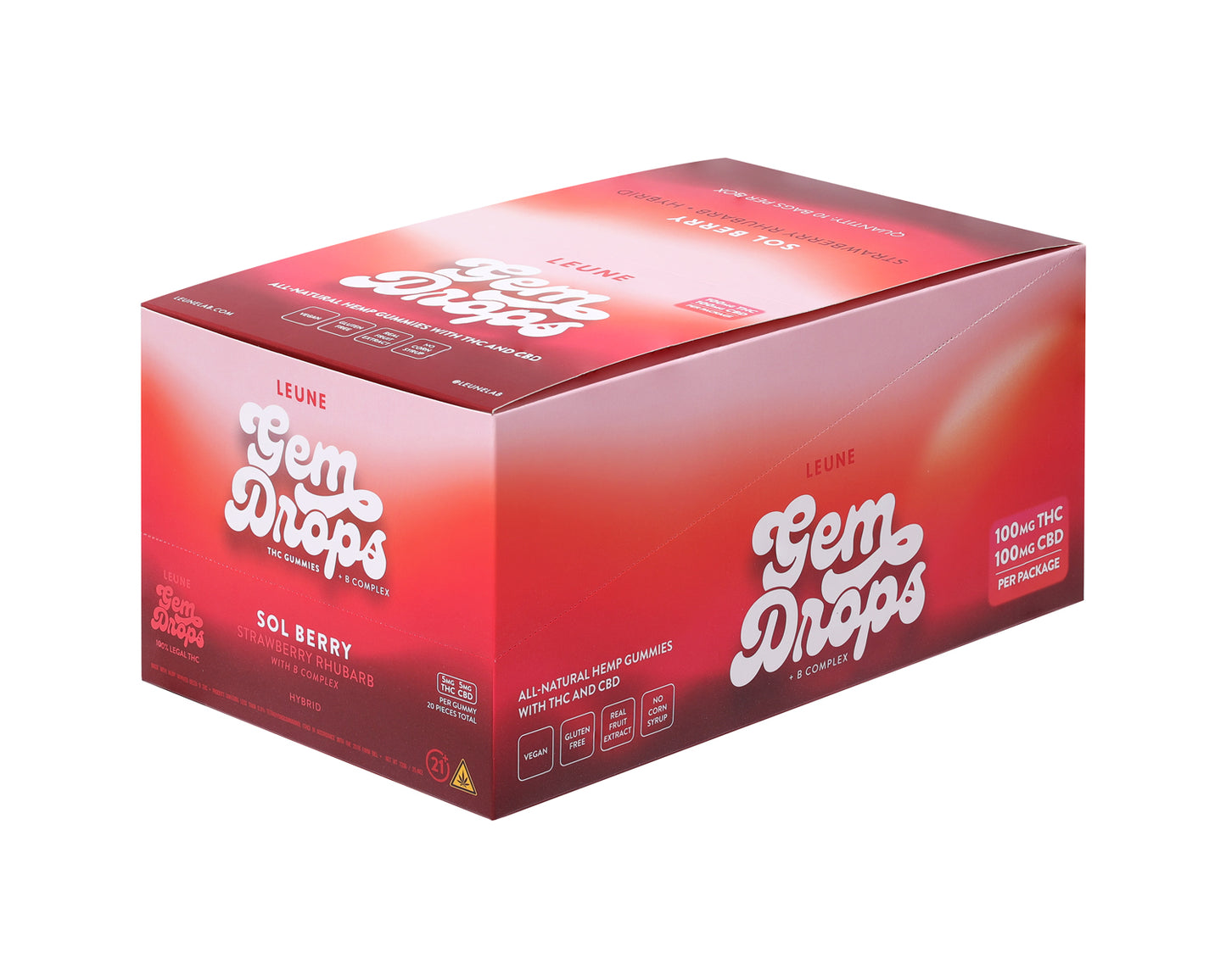 Sol Berry Display 10-Pack - LEUNE Lab