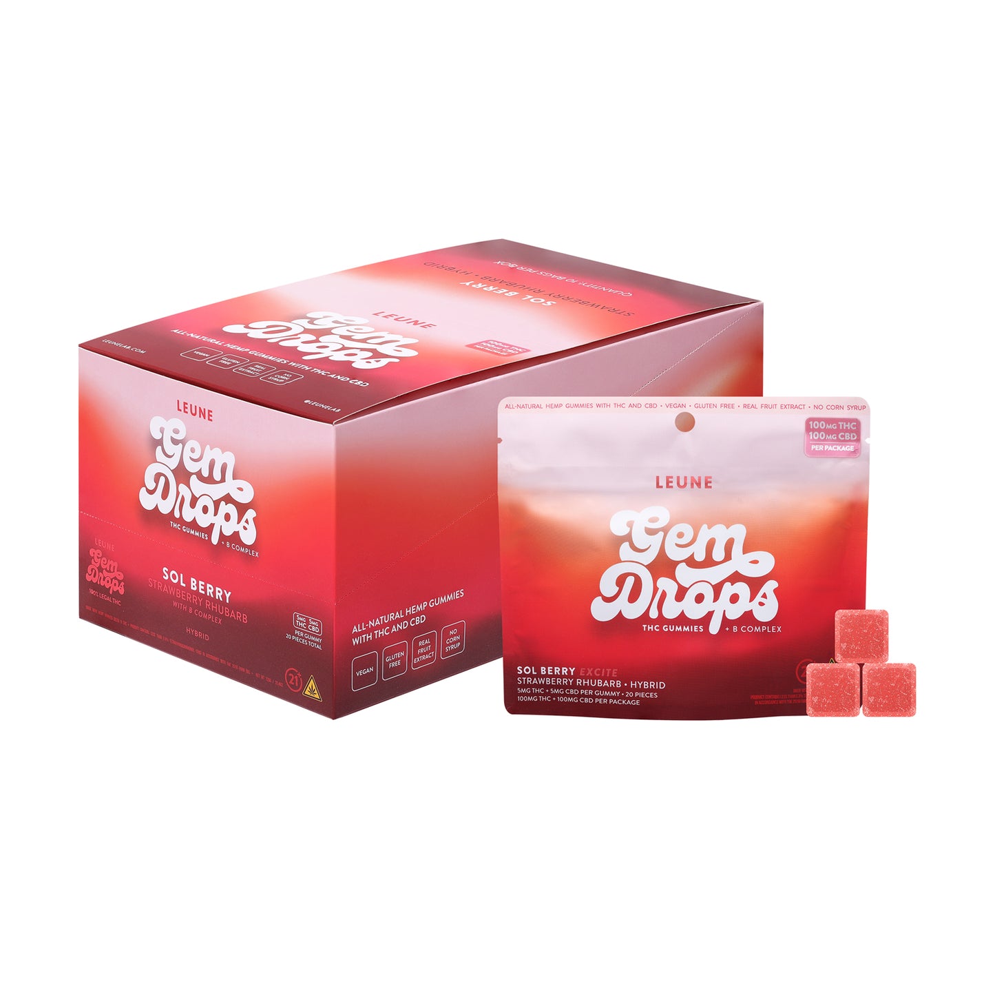 Sol Berry Display 10-Pack - LEUNE Lab