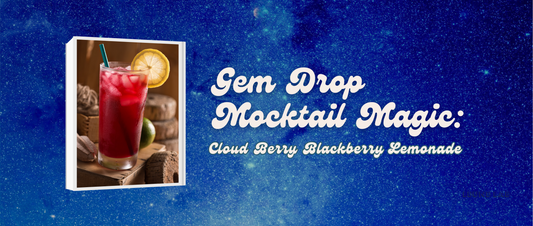 Gem Drop Mocktail Magic: Cloud Berry Blackberry Lemonade