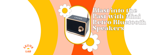 Blast into the Past with Mini Retro Bluetooth Speakers