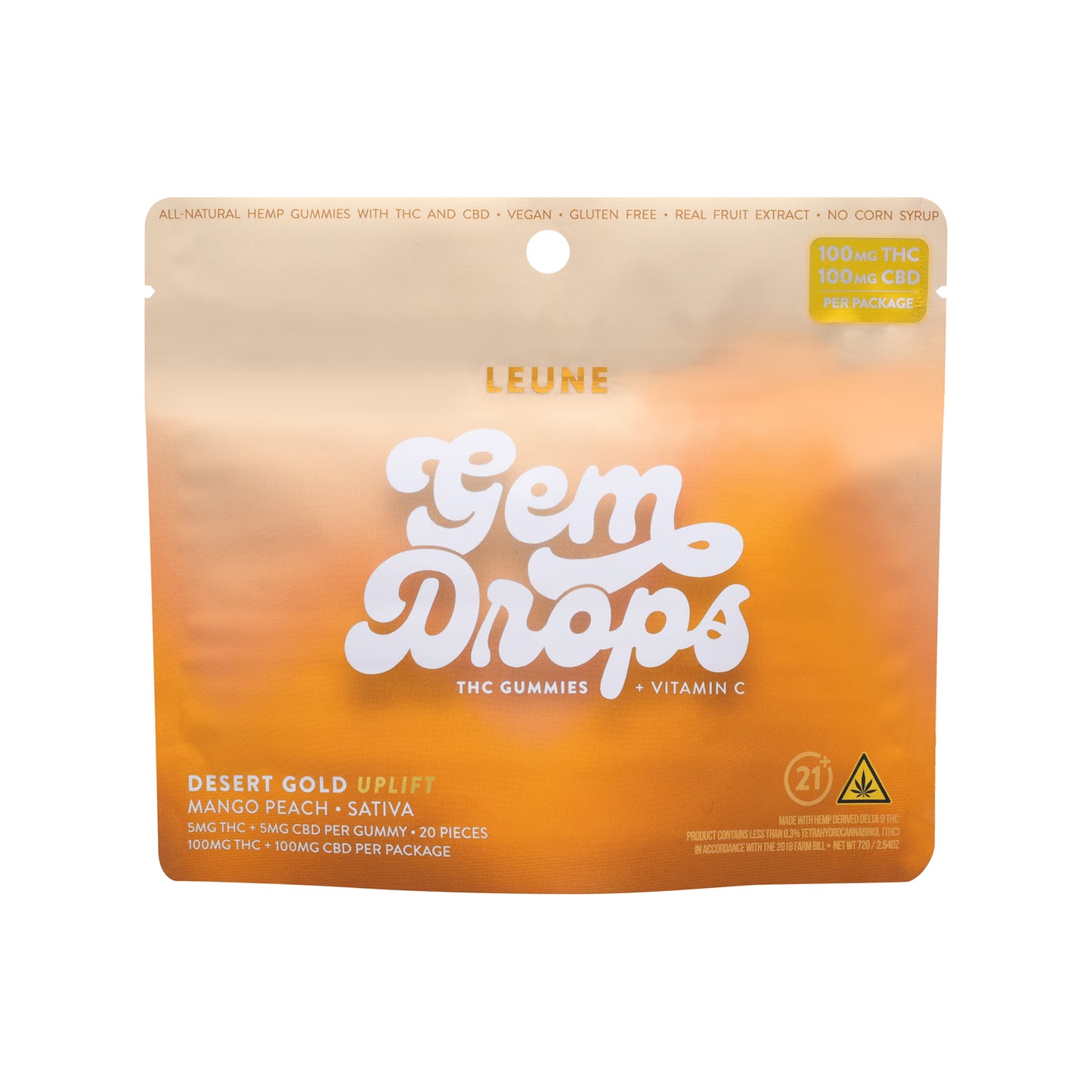 Desert Gold Display 10-Pack - LEUNE Lab