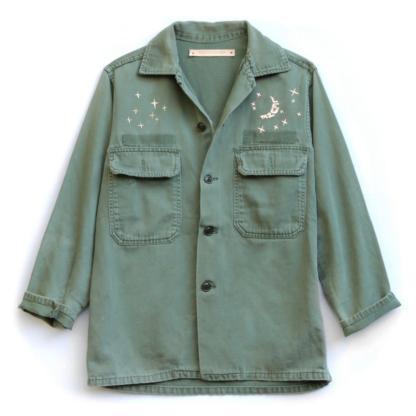 Bliss and Mischief x LEUNE Vintage Army Jacket - LEUNE Lab