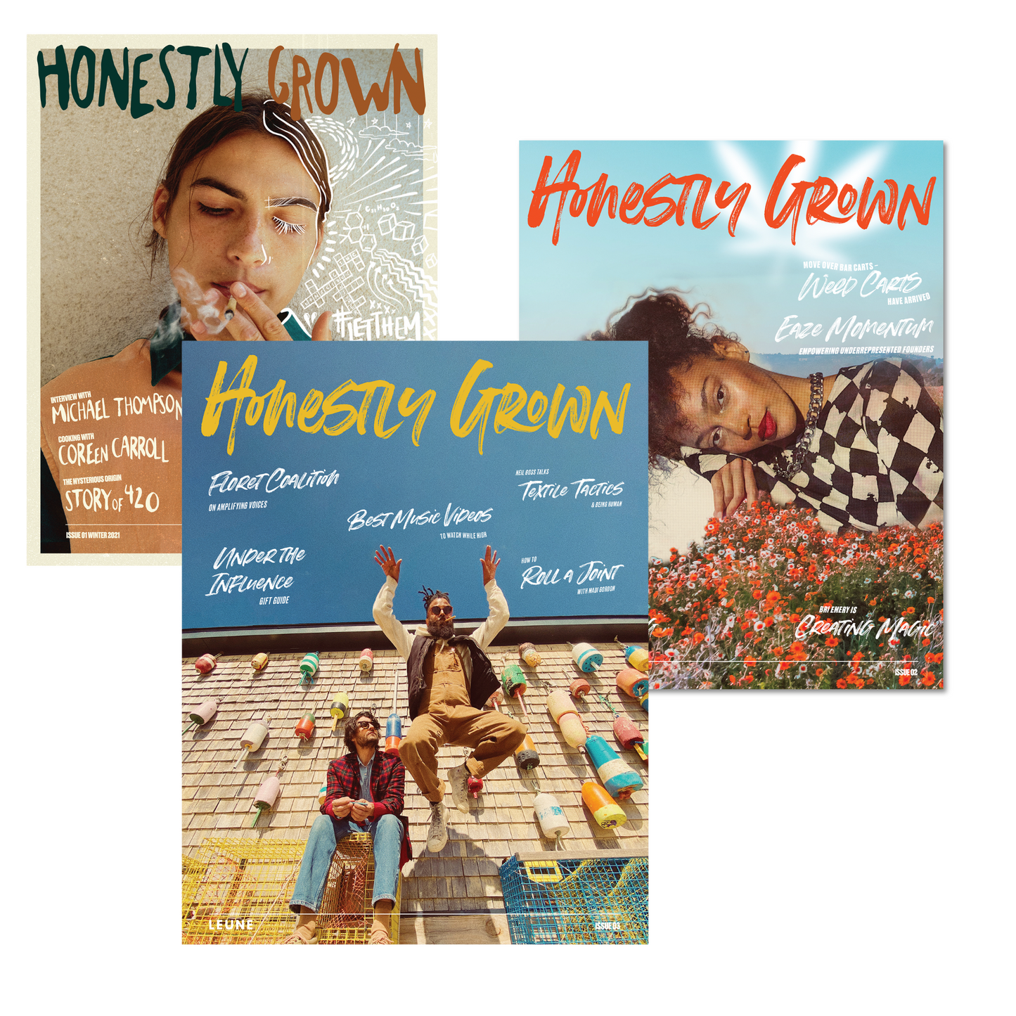 Honestly Grown Magazine Bundle - LEUNE Lab